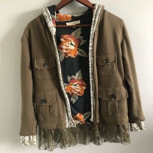 Army Green Casual Light Jacket
